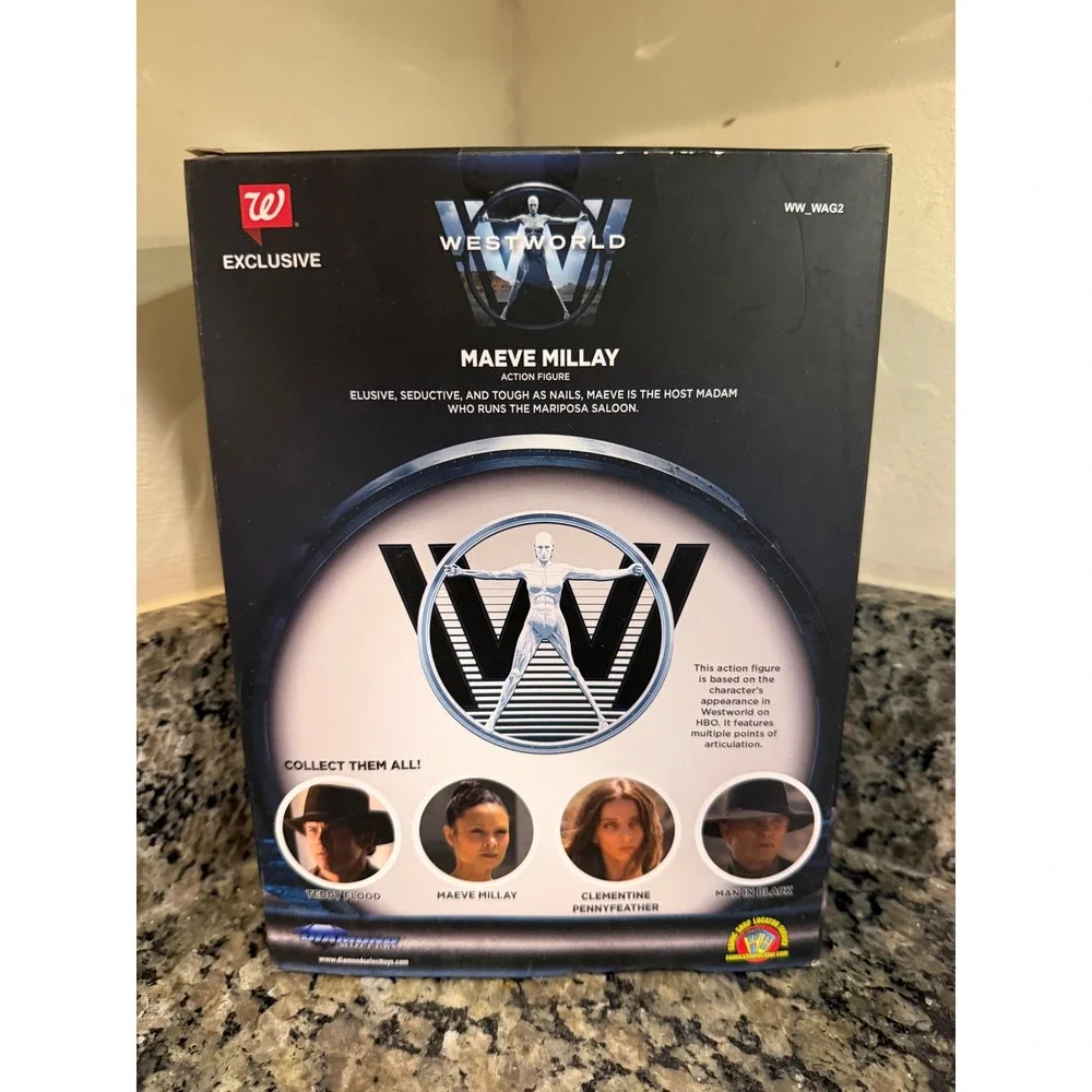 Diamond Select Westworld Maeve Millay Action Figure Walgreens Exclusive New